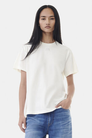 Basic Jersey Rhinestone Relaxed T-s