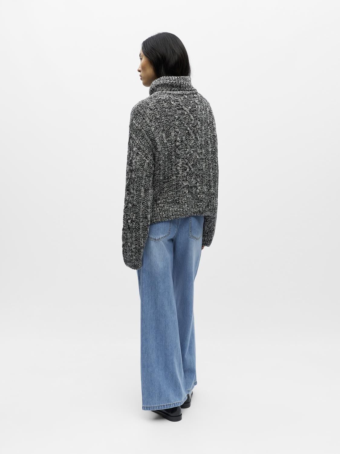 OBJSIMIK KNIT L/S OZ PULLOVER 142