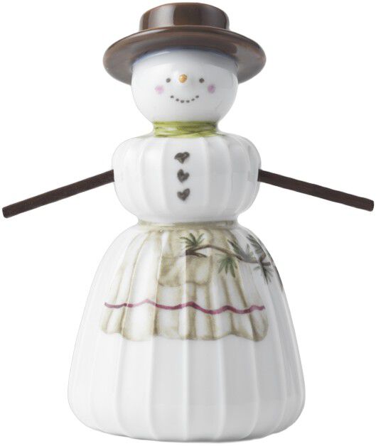 Hammersh&oslash;i Christmas Snekone H11 hvid m. deko