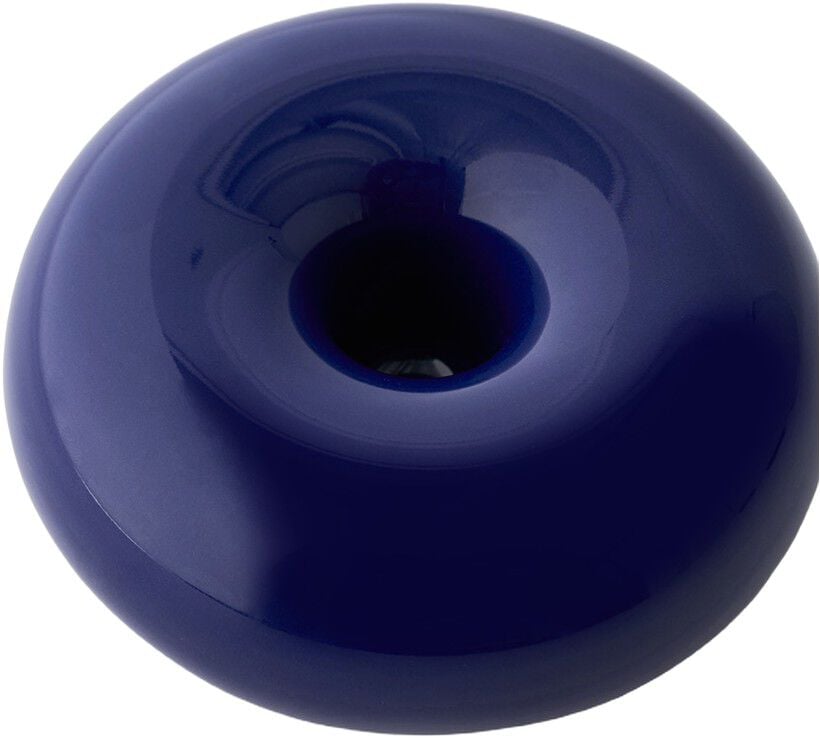 BOB CANDLE HOLDER, SMALL, DARK BLUE