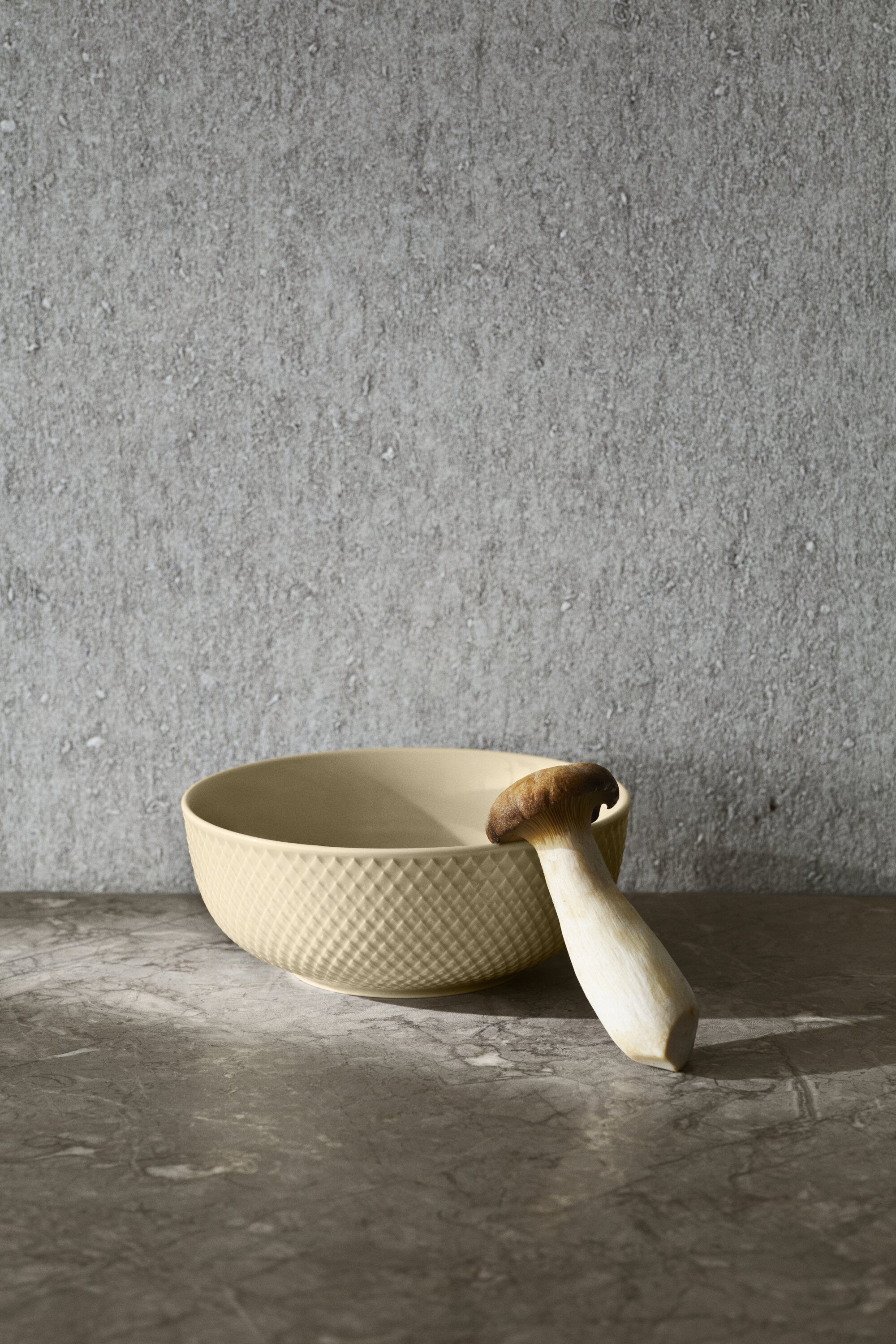 Rhombe Earth Sk&aring;l &Oslash;15. 5 cm marble