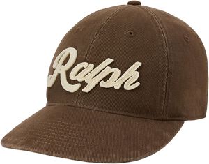 The Ralph Logo Twill Ball Cap