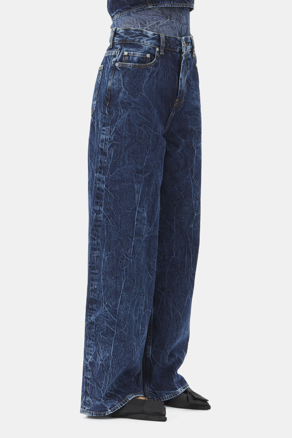 Crinkled Future Denim Marri