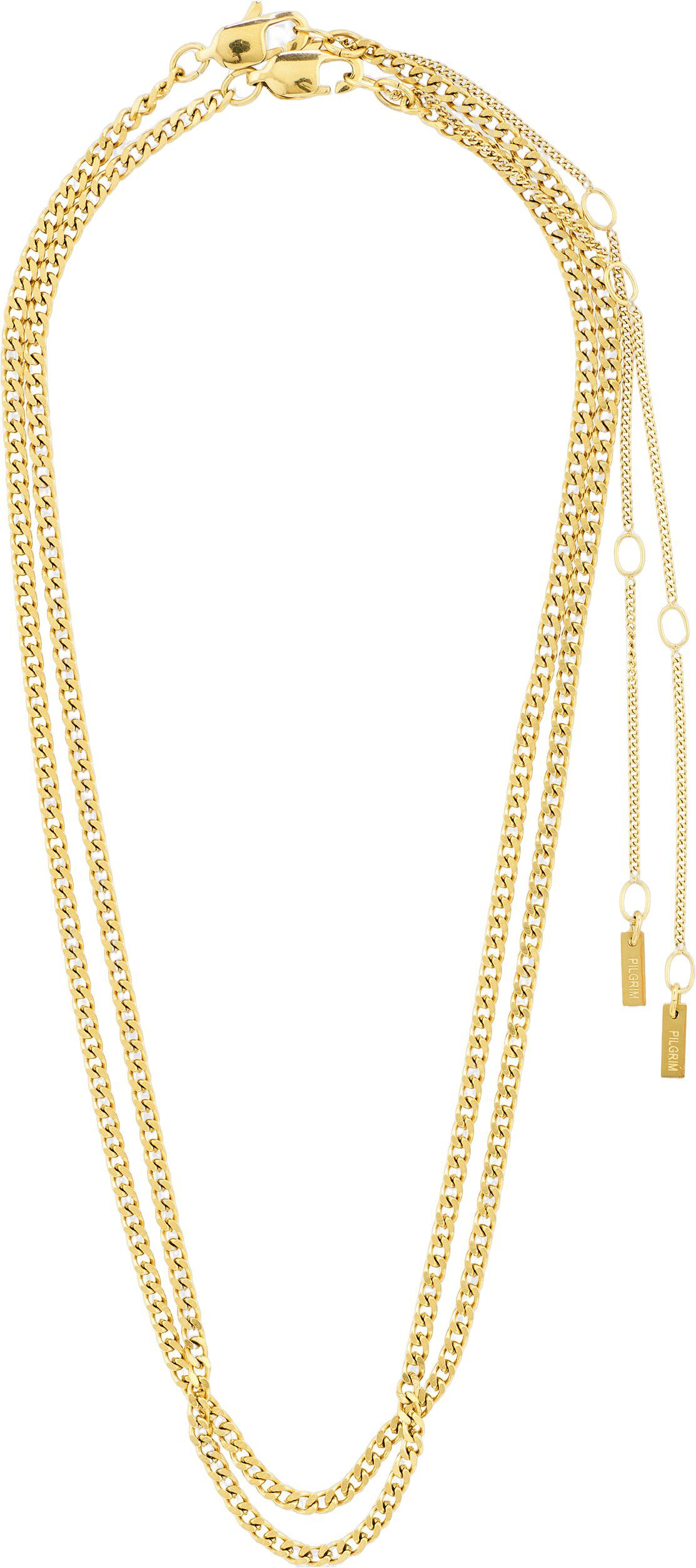 INNER 2-in-1 set necklaces gold-plated