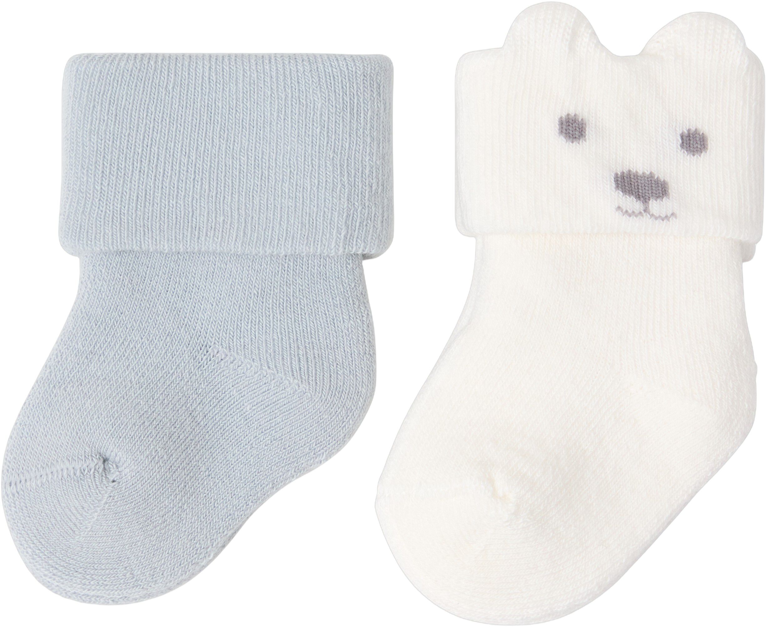 Sock 2 pack terry Newborn
