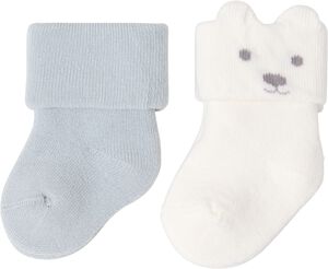 Sock 2 pack terry Newborn