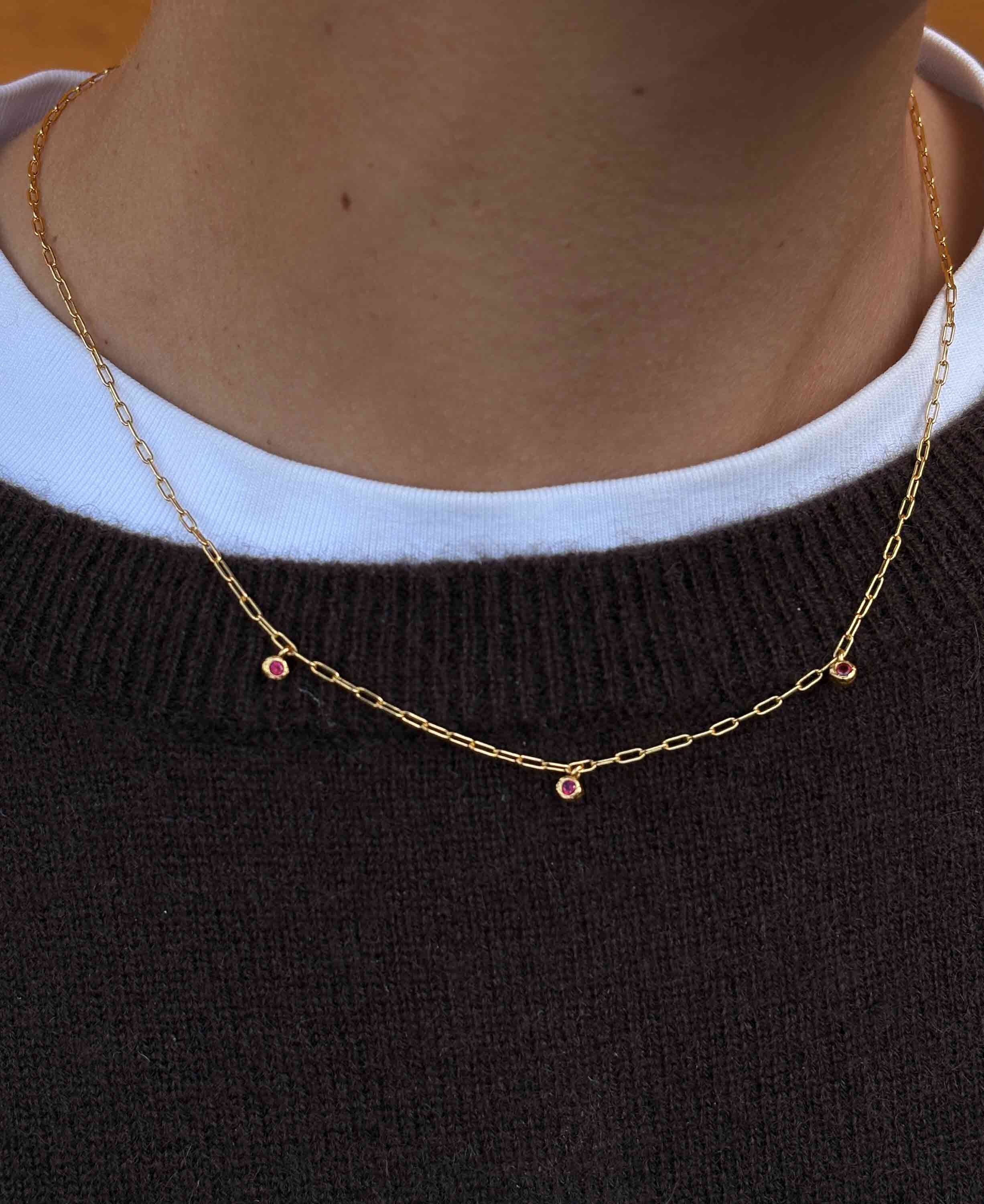 Amber halsk&aelig;de