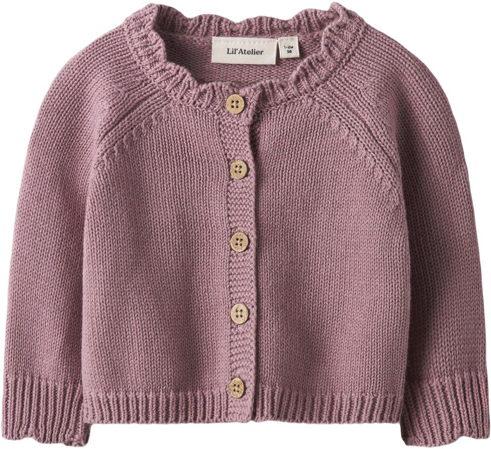 NBFRAMLA LS SHORT KNIT CARD LIL