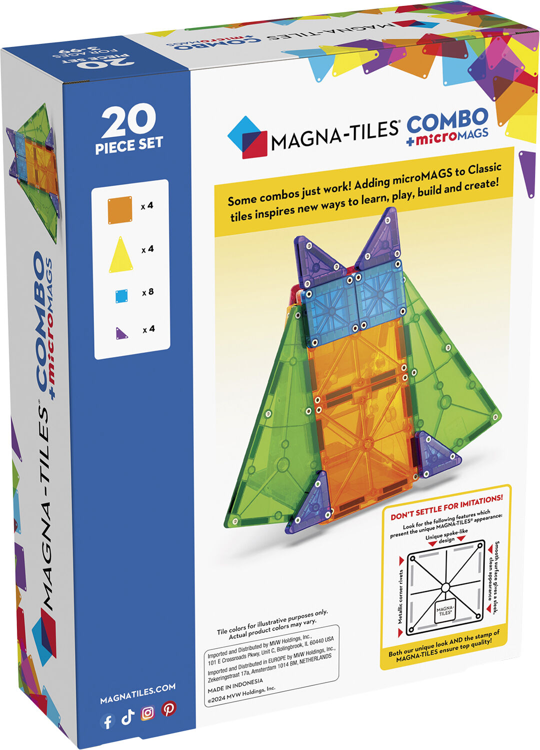 MAGNA-TILES microMAGS Com
