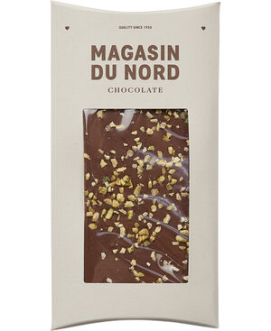 Plade, Mælkechokolade m/ pistacie 90 g