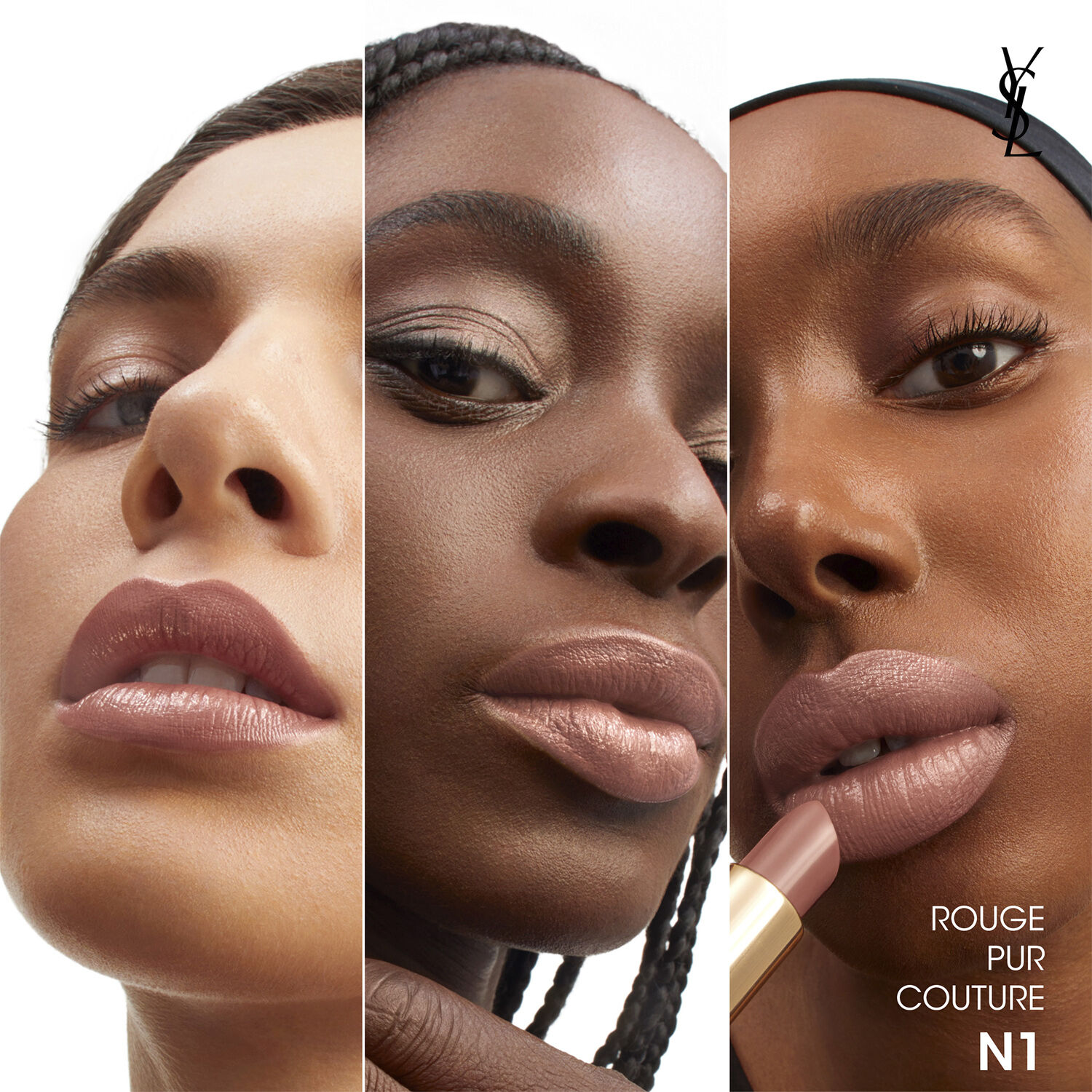 Rouge Pur Couture Pure Color-In-Care Satin Lipstick