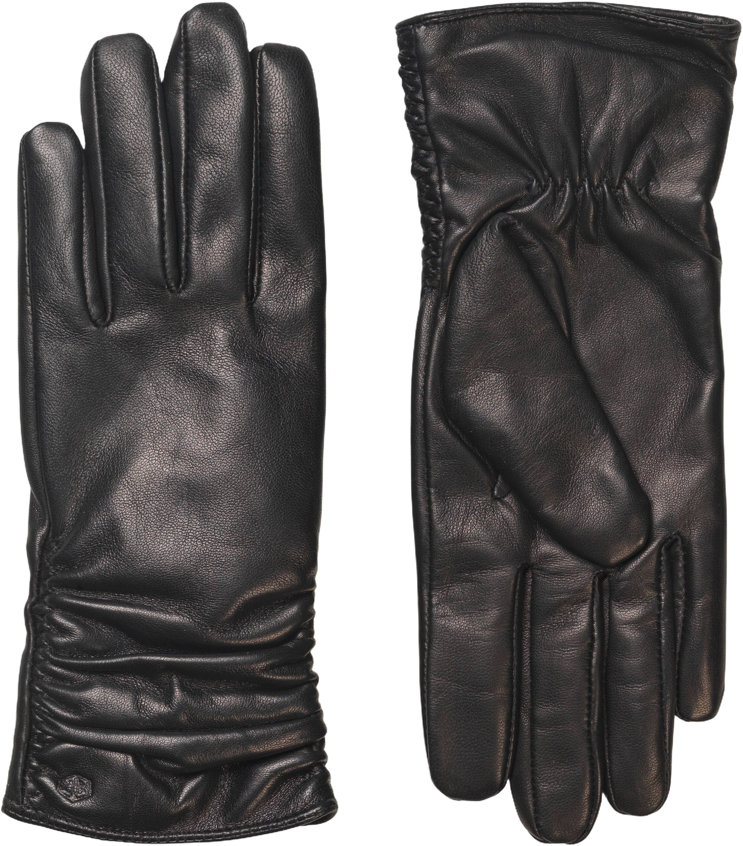 MJM Glove Connie W Leather Black