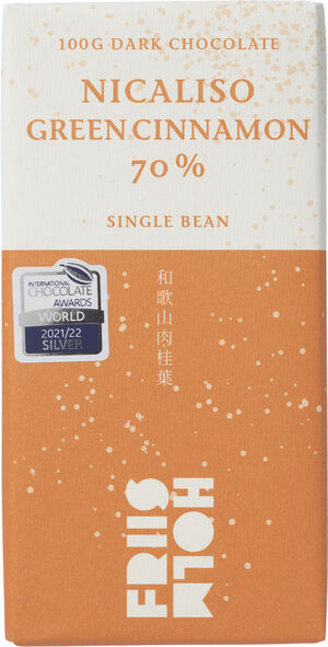 Nicaliso Green Cinnamon 70%, Nicaragua