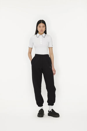 Rib Polo Top