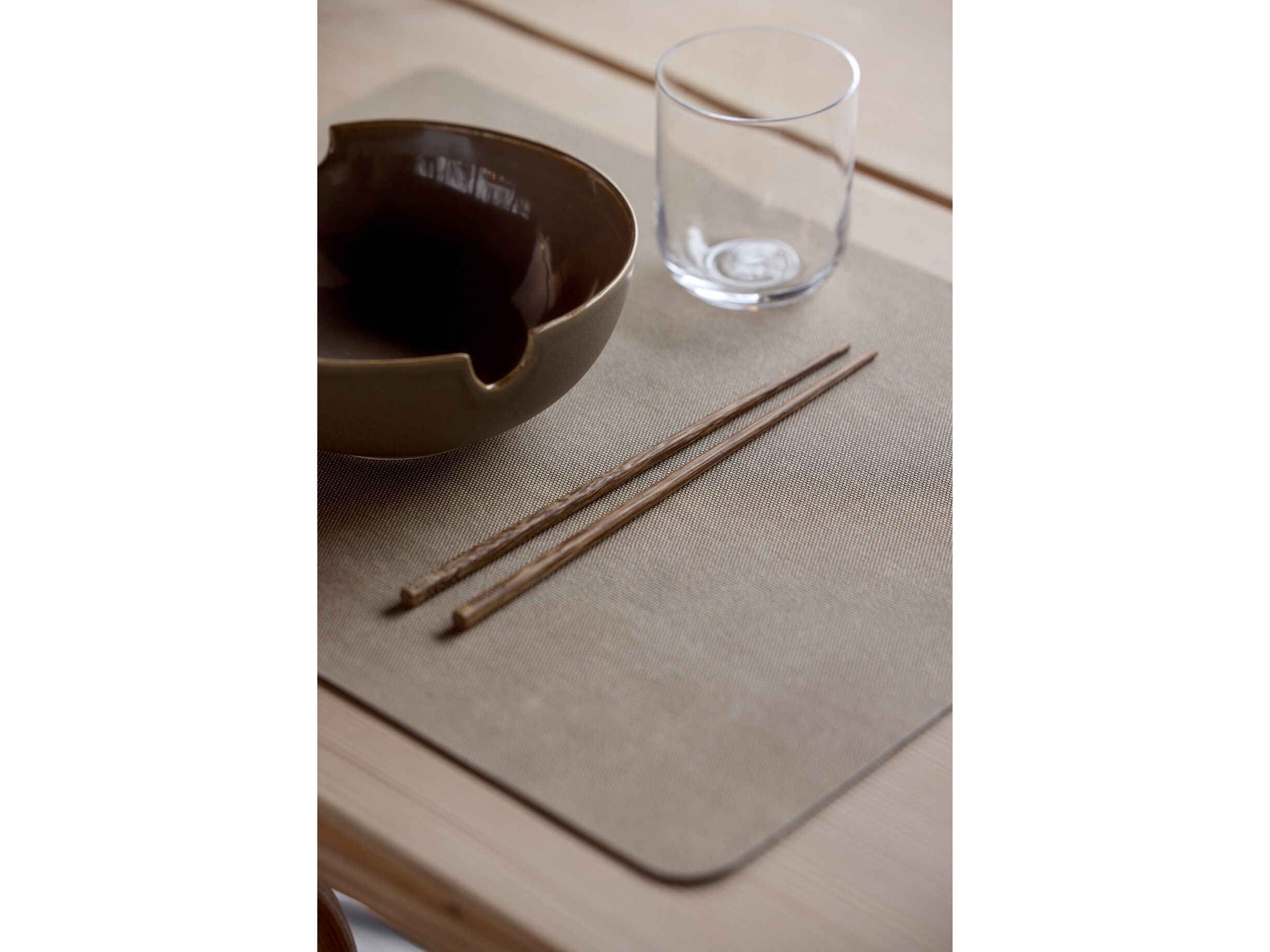 D&aelig;kkeserviet Shoku 46 x 35 cm 4 stk. Soft Beige