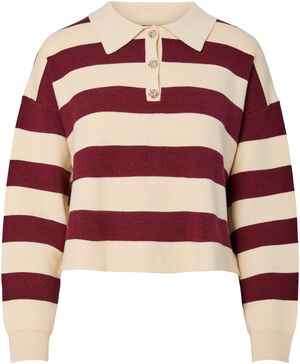 PCJASSY LS SHORT POLO KNIT D2D