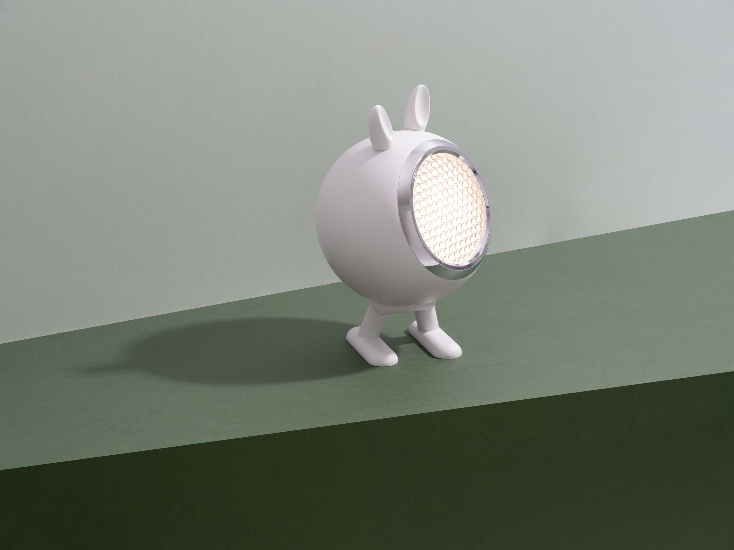 Norbitt, Ear, White, 1,4x2,5 cm