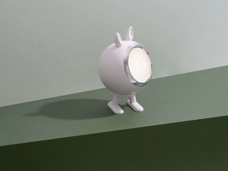 Norbitt, Ear, White, 1,4x2,5 cm