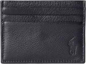 Pebbled Leather Card Case