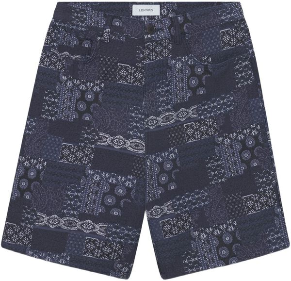 Ryder Contrast Jacquard Shorts