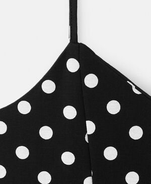 A-line dress with godets