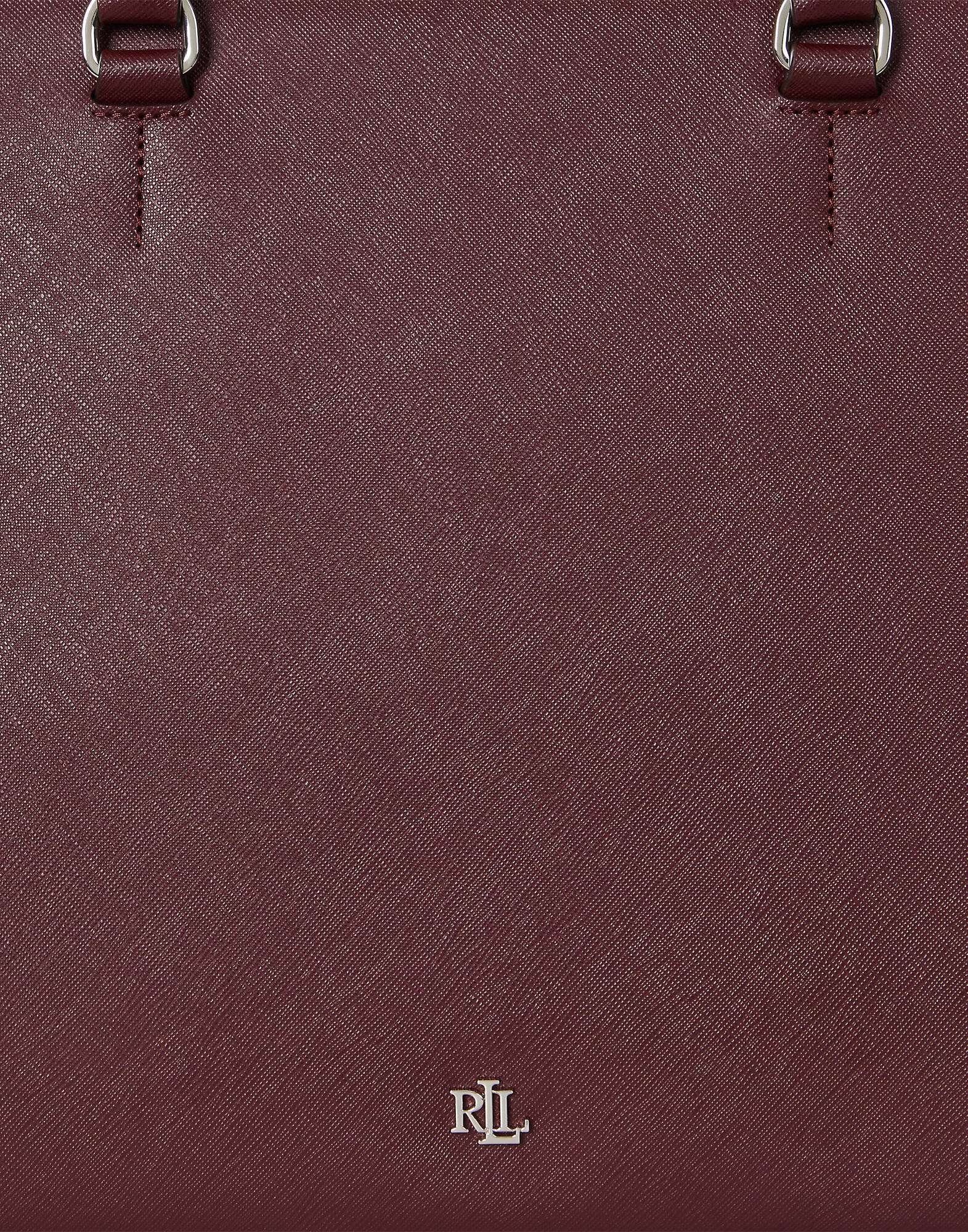 Crosshatch Leather Large Hanna Satchel