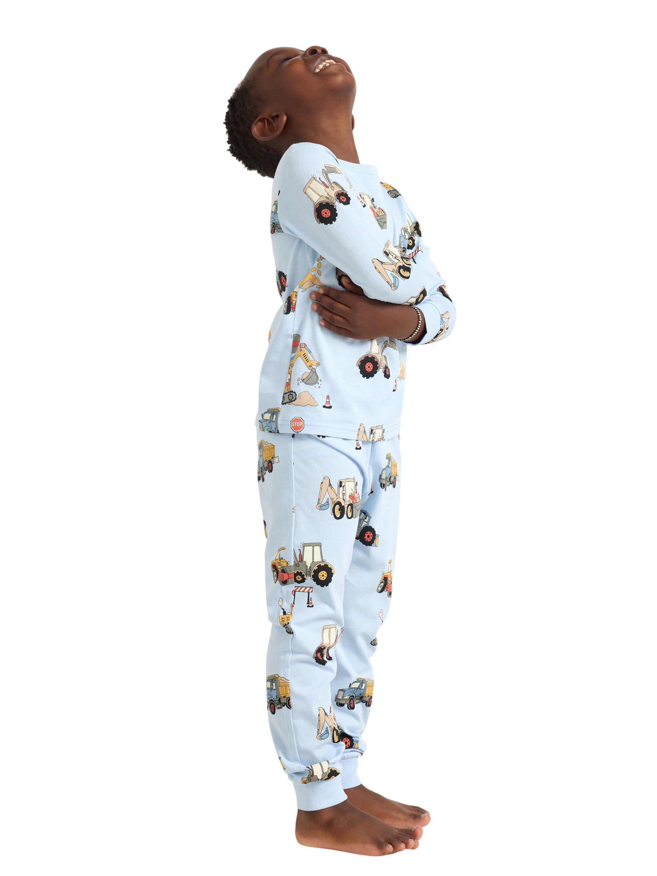 Cosy pyjama set in soft cotton jers