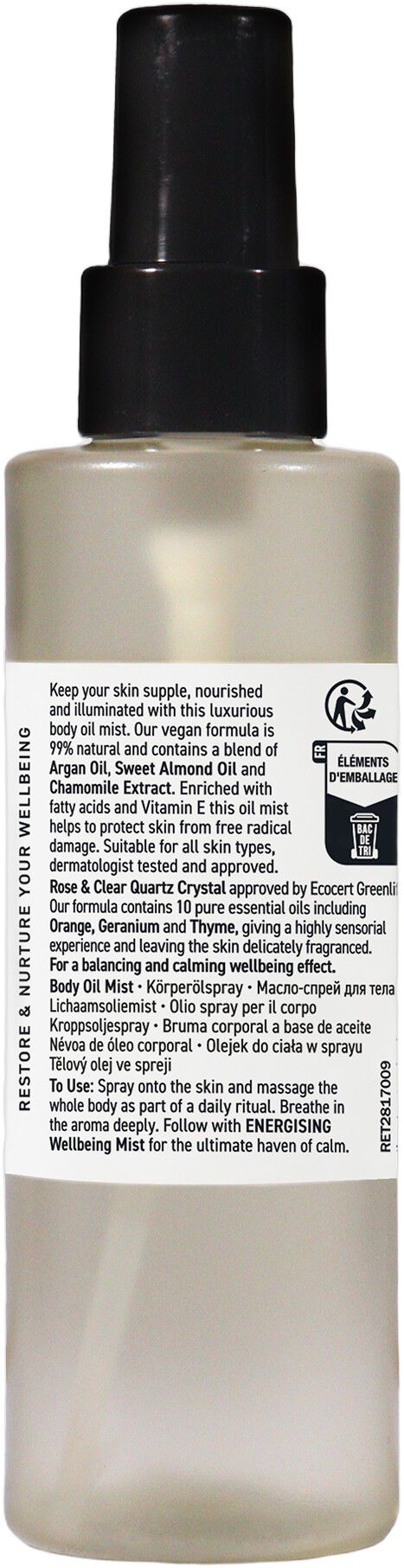 The Retreat Hydrating Body Oil Mist