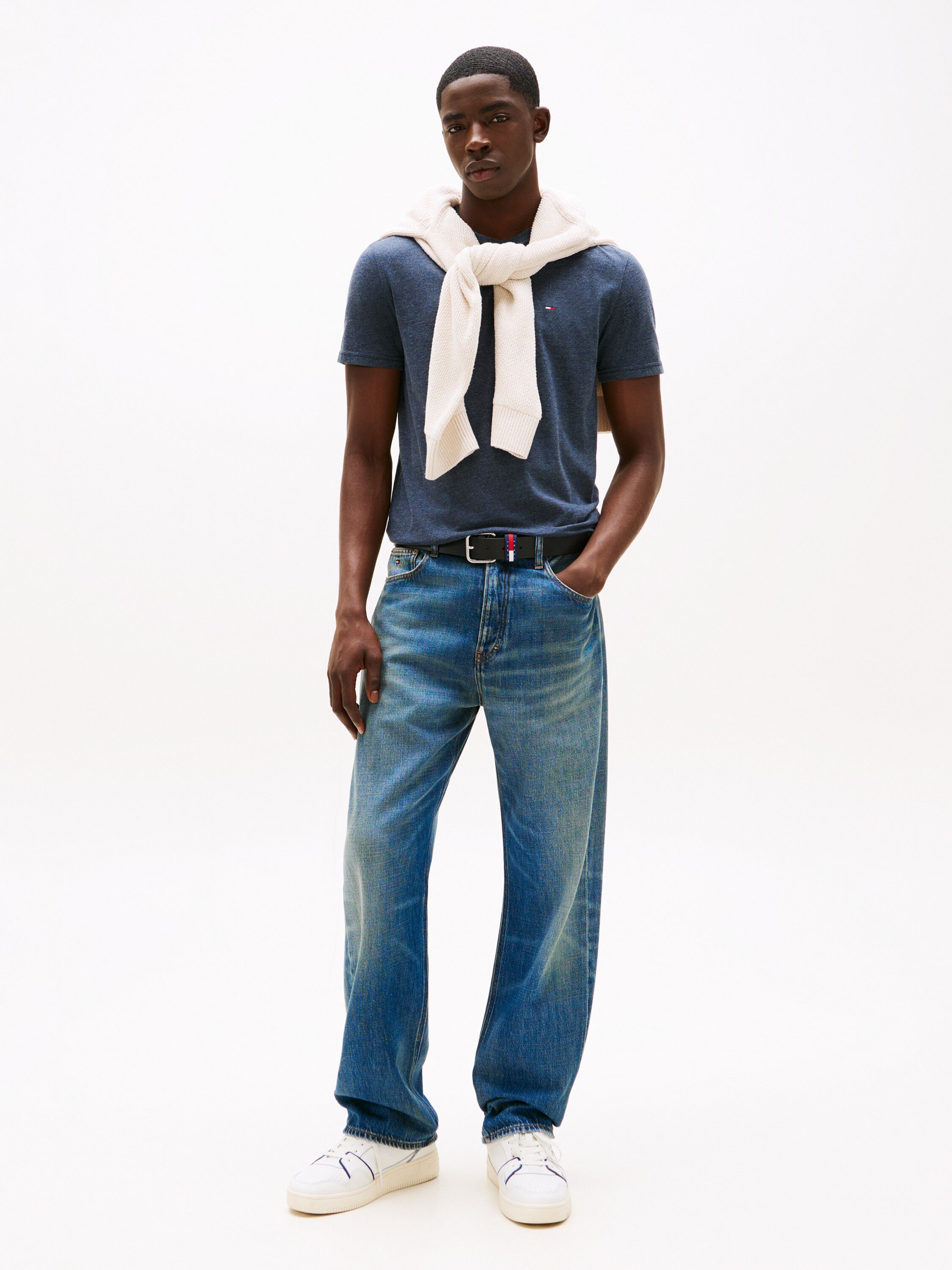 TJM XSLIM JASPE HTR TEE EXT