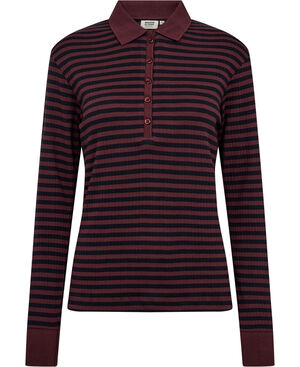 Milla 24 long sleeve polo top - 100% Organic Cotton GOTS
