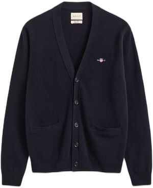 SUPERFINE LAMBSWOOL V CARDIGAN