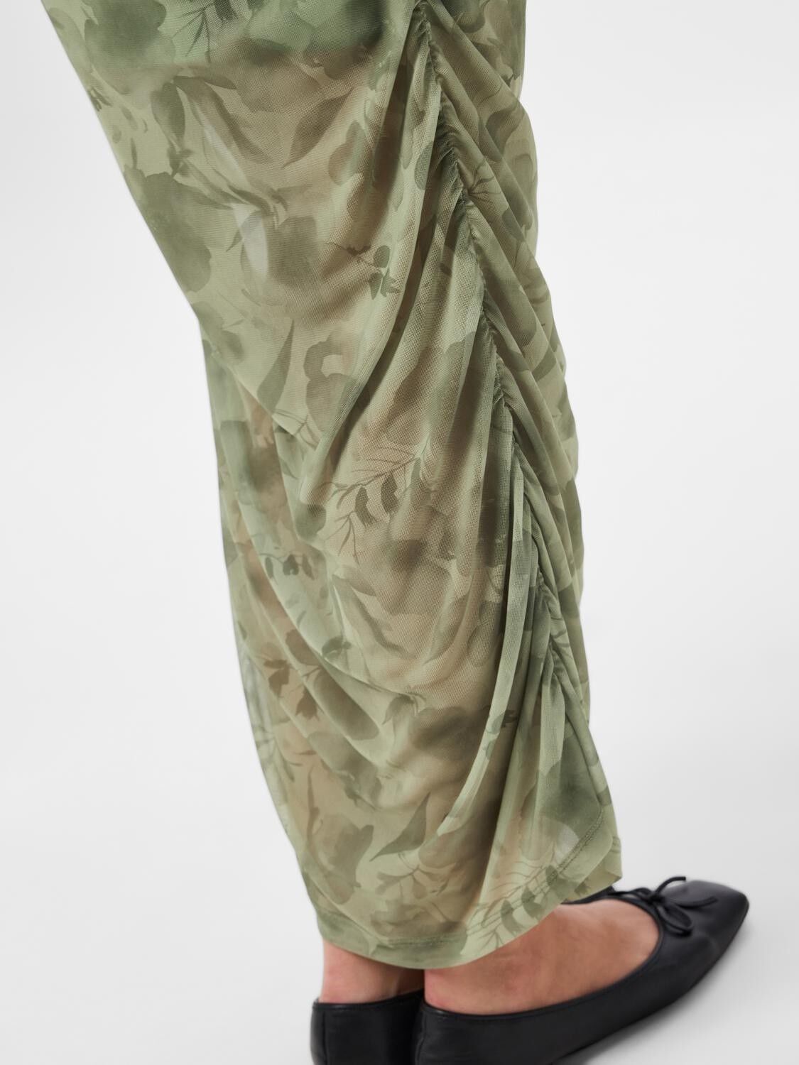 PCALLY SL BOATNECK ANKLE DRESS JRS