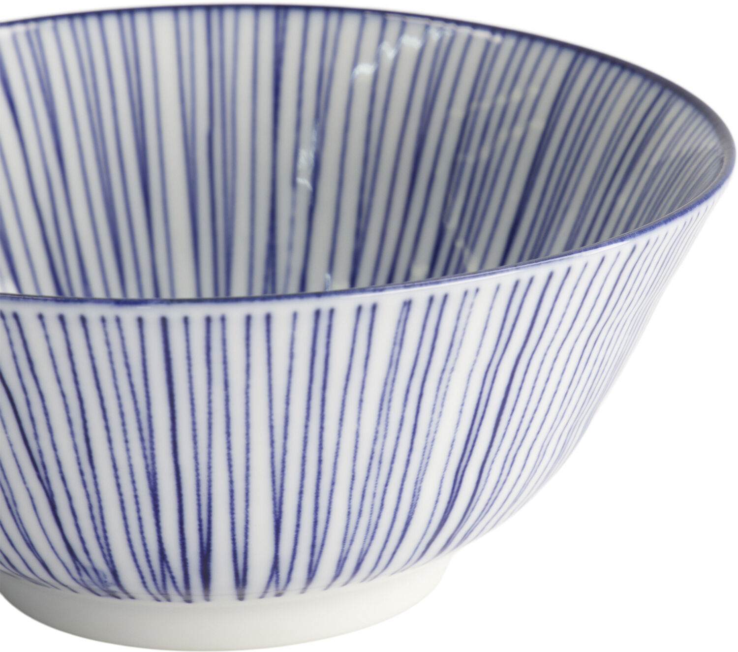Nippon Blue Tayo Bowl 15.2x6. 7cm Lines