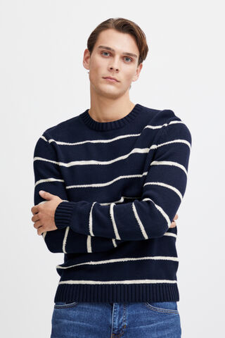 CFKARL uneven striped knit