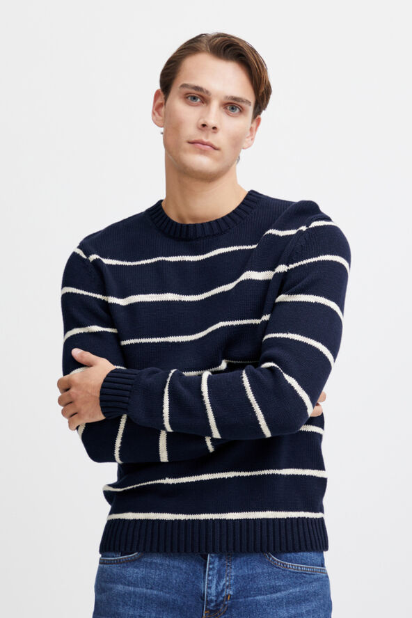 CFKARL uneven striped knit