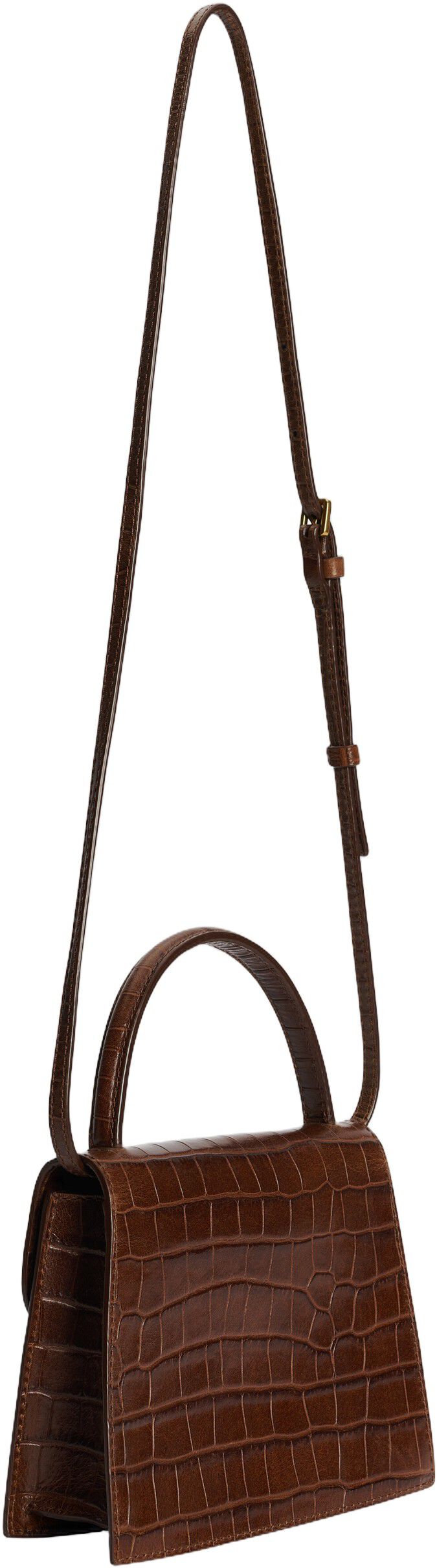 Ramil skuldertaske i l&aelig;der