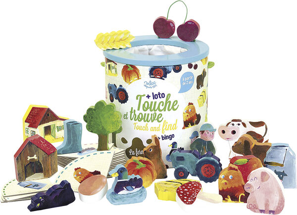 Vilac - Føl & find spil - Bondegården