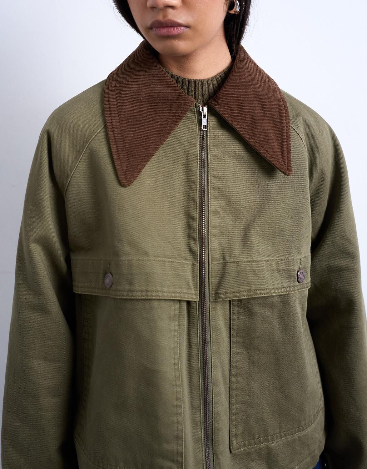 TSMILLA LS PADDED BARN DENIM JACKET