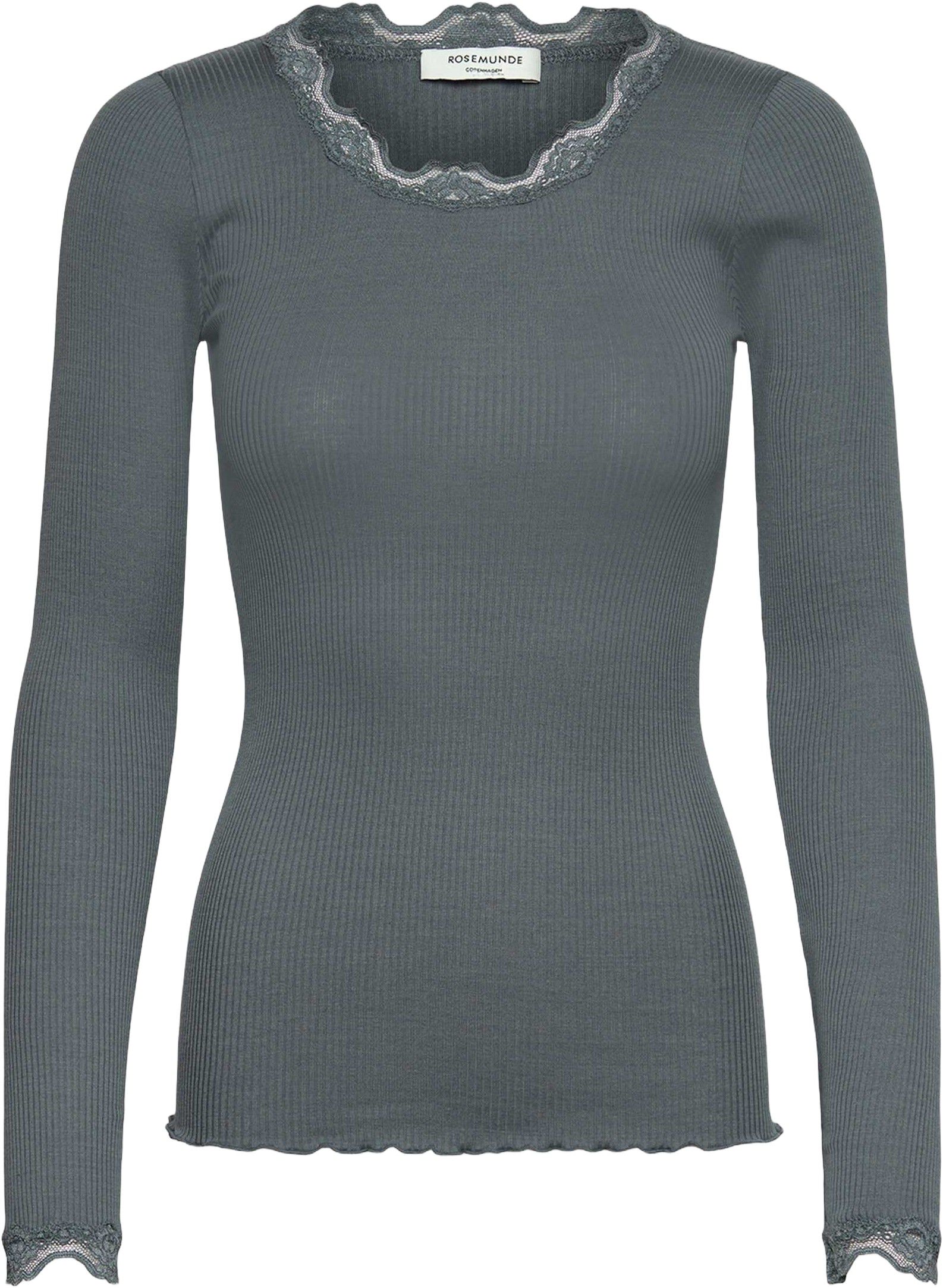 RWBabette Silk LS Lace T-shirt
