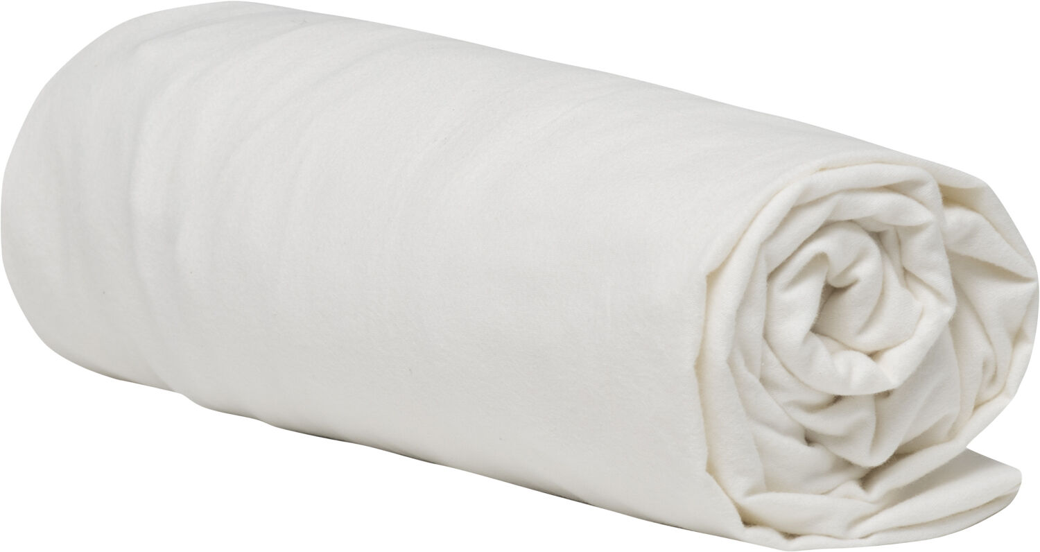 Flonel formsyet lagen, creme