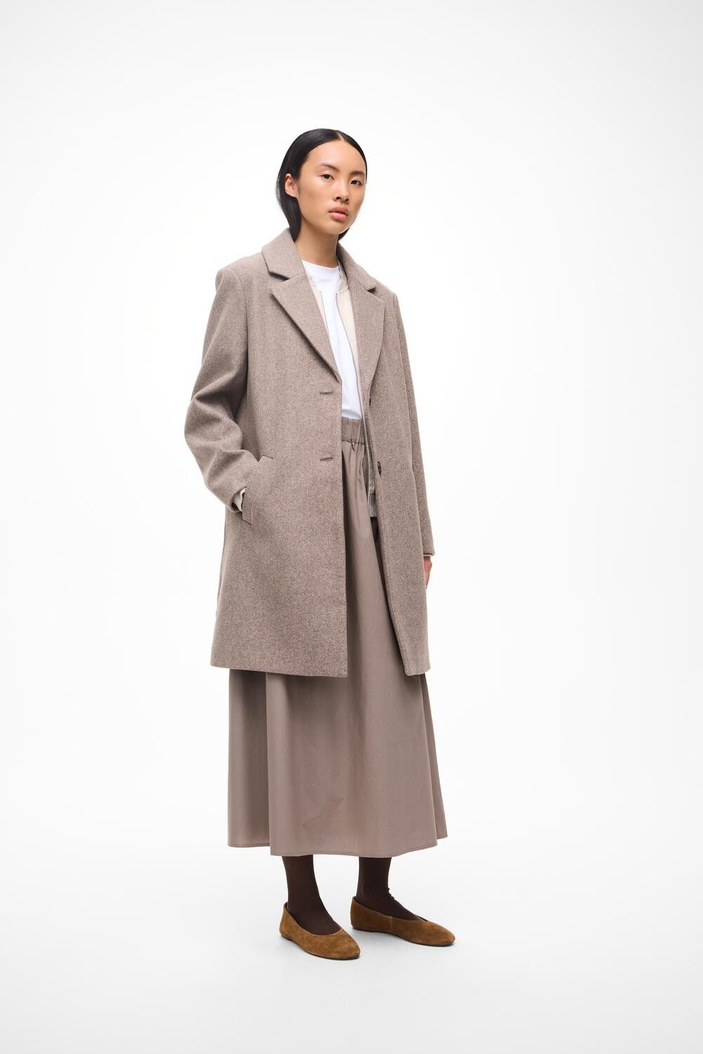 VISOPHIE HW ANKLE SKIRT - NOOS