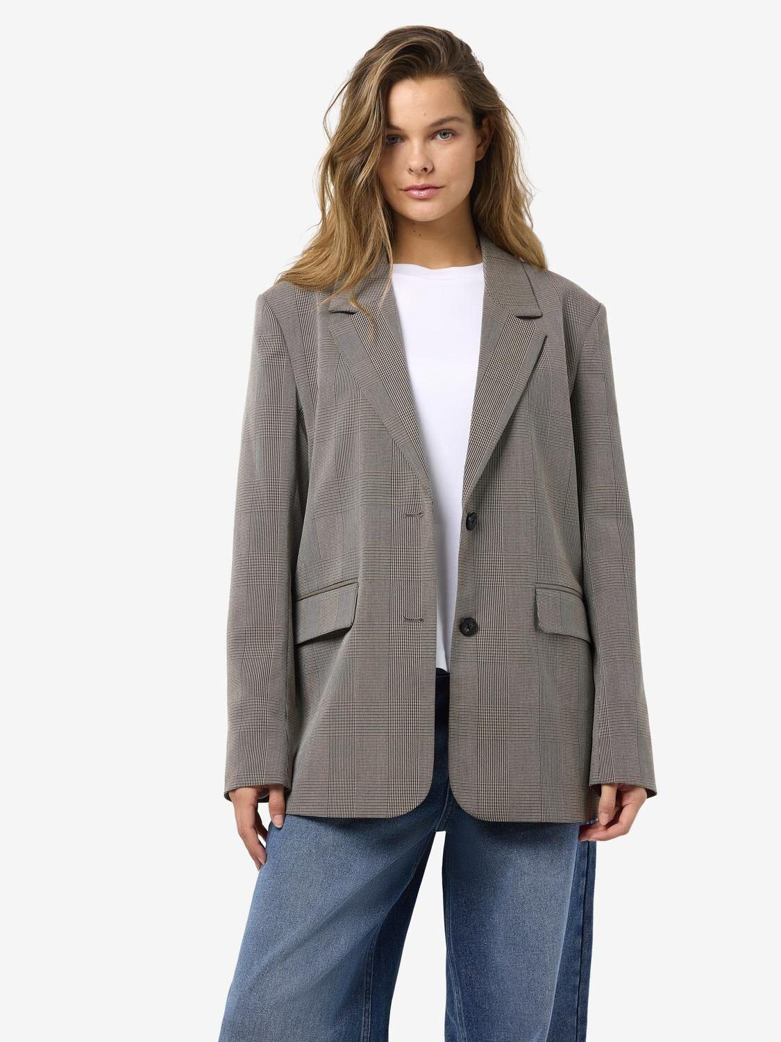 NMWERA CHECK BLAZER FWD