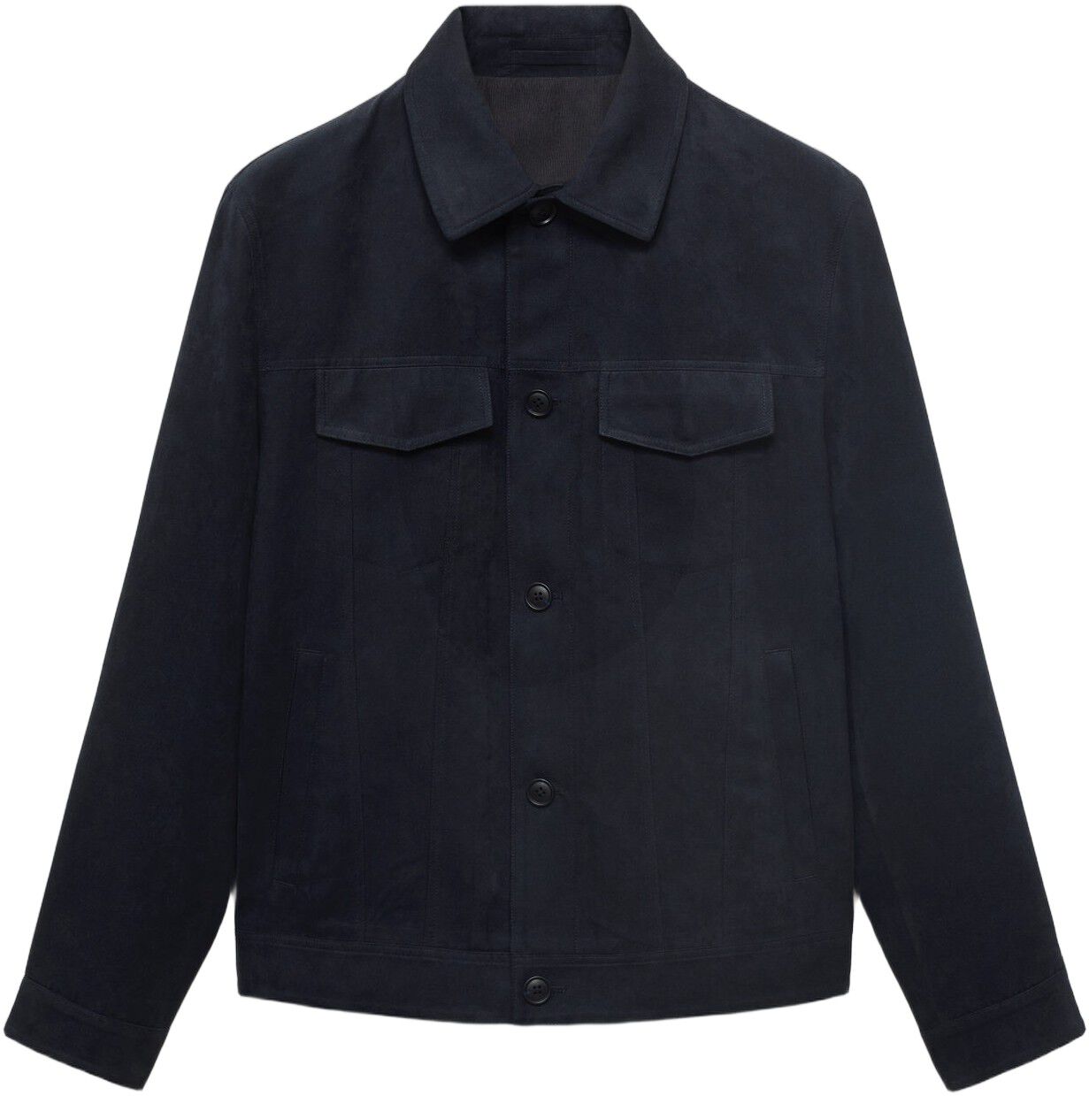 Leather-effect biker jacket