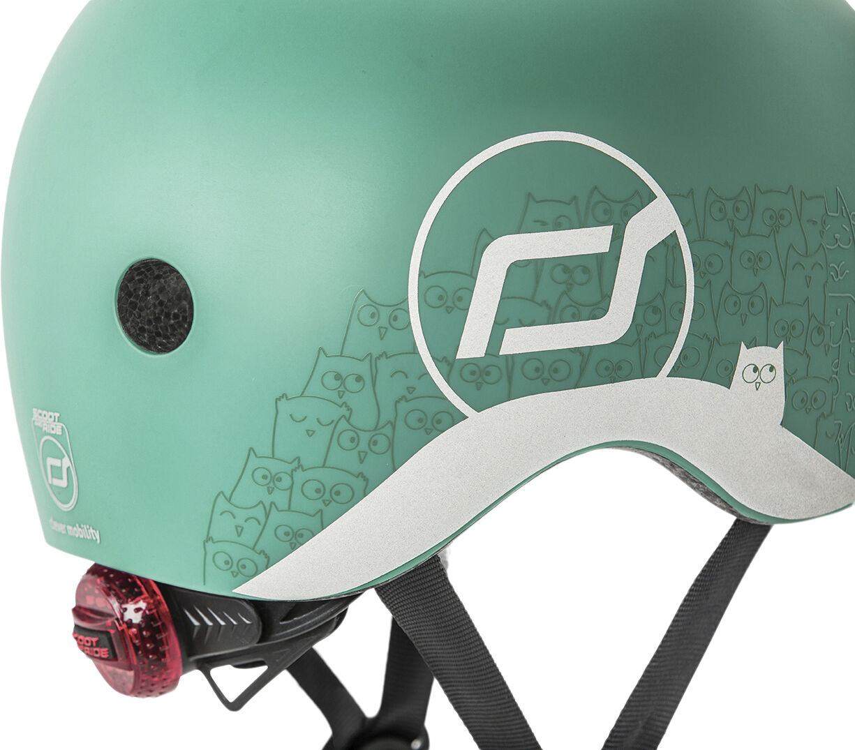 Helmet XXS reflective forest