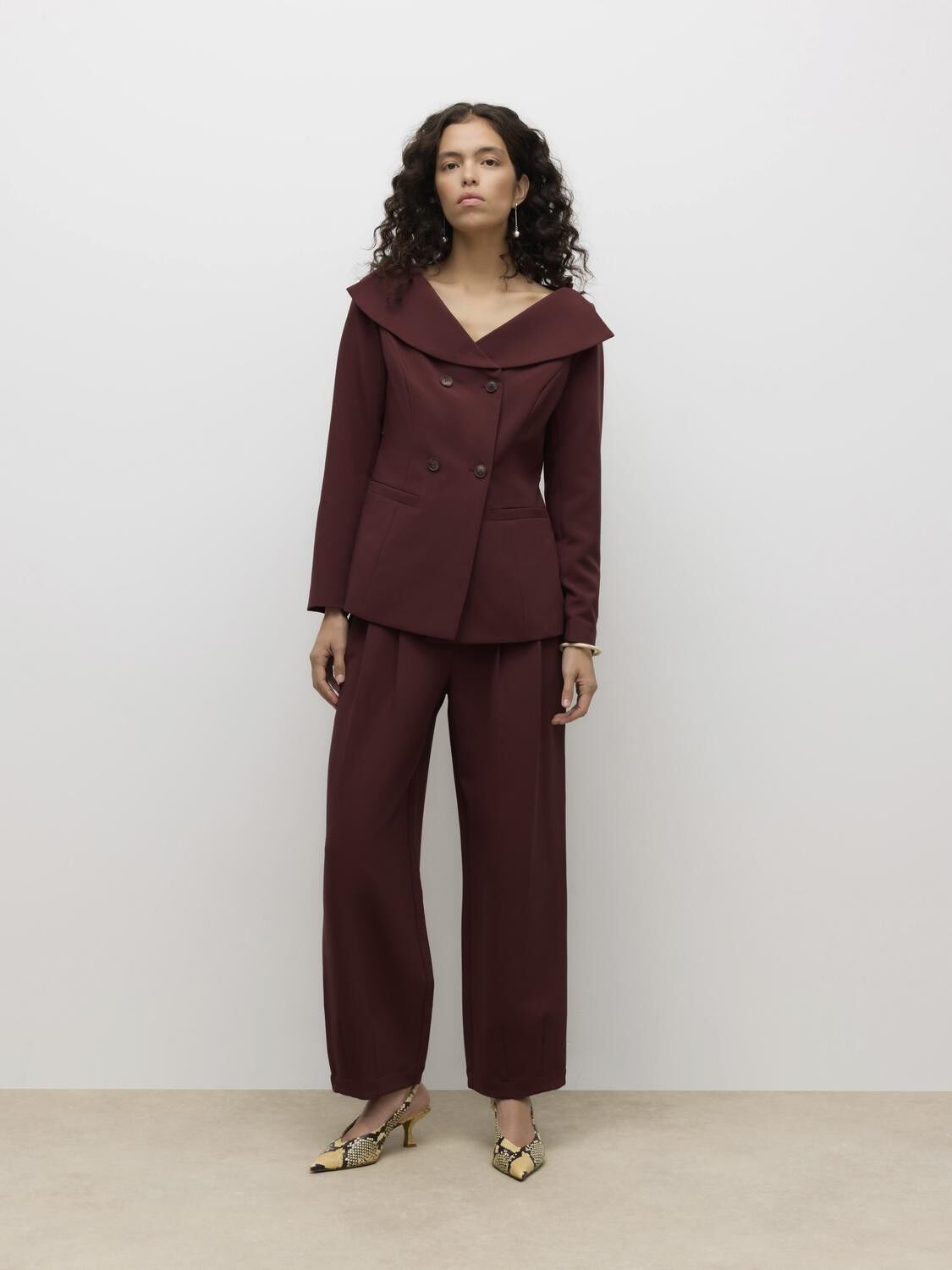 AWVIVICA HW PLEAT PANT