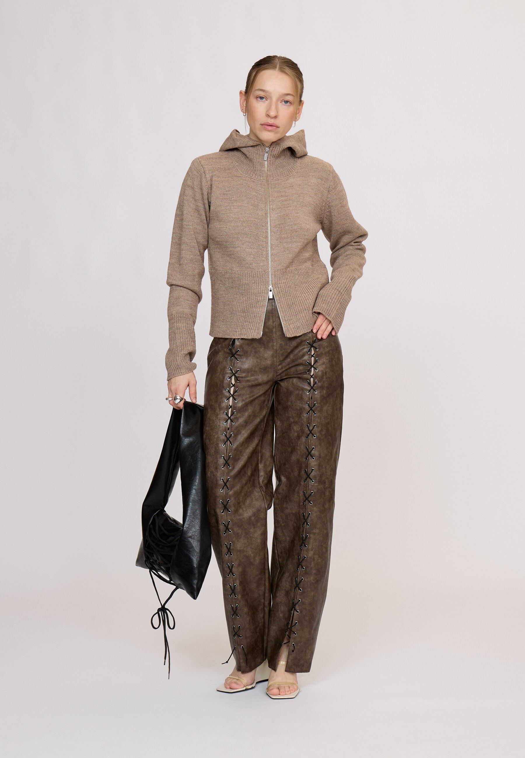 OriRS Knit Zip Blouse