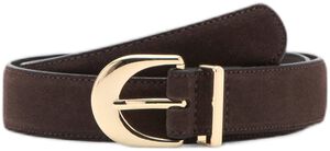 Oval buckle belt