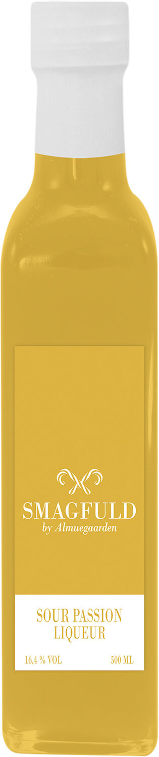 Lik&oslash;r med smag af syrlig passionsfrugt (16,4% vol. )