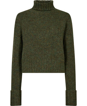 Iselin 1 Highneck sweater - GRS