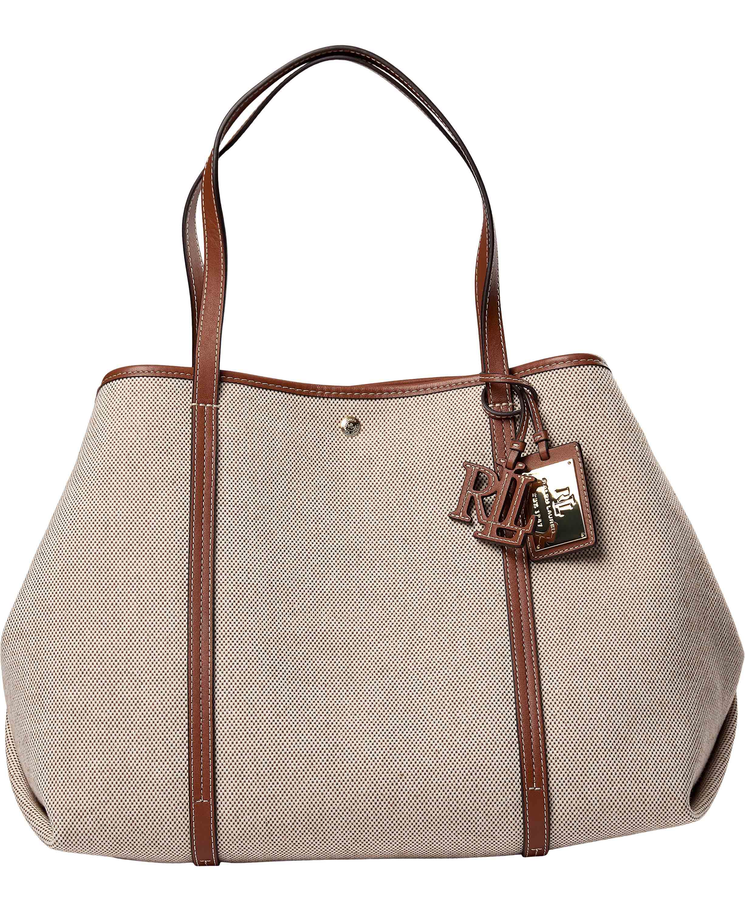 Canvas & Leather Large Emerie Tote